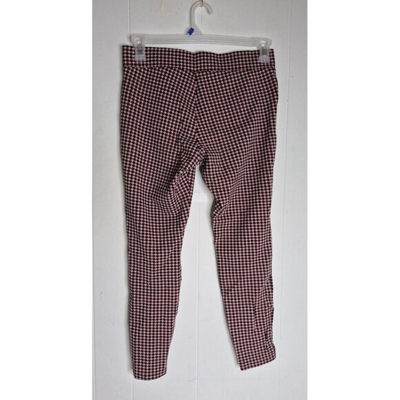 Old Navy High-Waisted Stevie Printed Ponte-Knit Pants Hounds Tooth Pattern Sz M - Picture 5 of 8